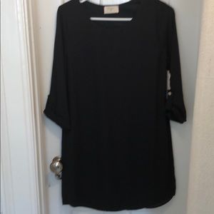 Everly Dress in Black size Small NWOT